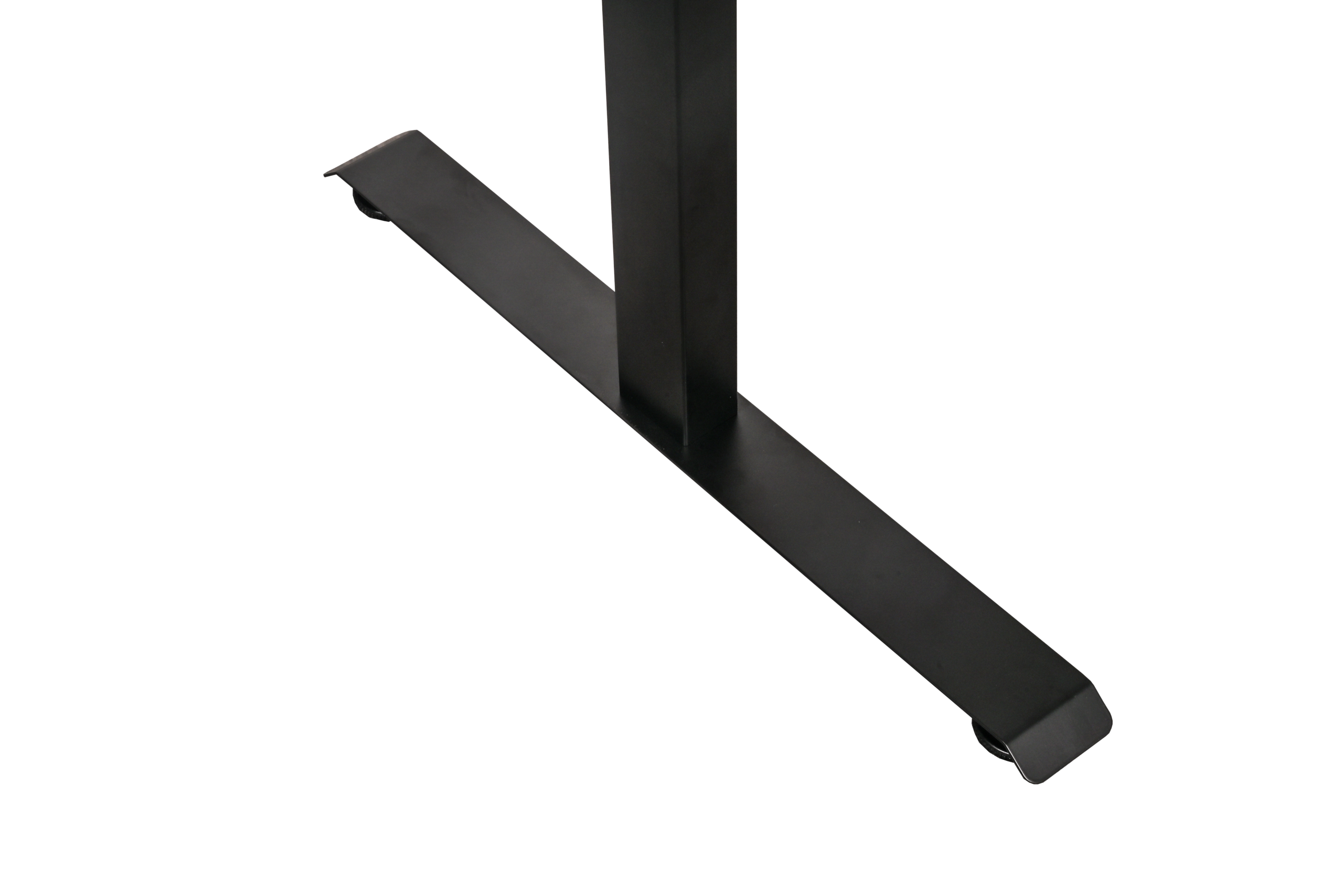 שולחן עבודה מתכוונן חשמלי דו מנועי STANDLY Z1 עם רגליים בצבע שחור ופלטה בצבע עץ טבעי באורך 140 ס״מ – תמונה 9