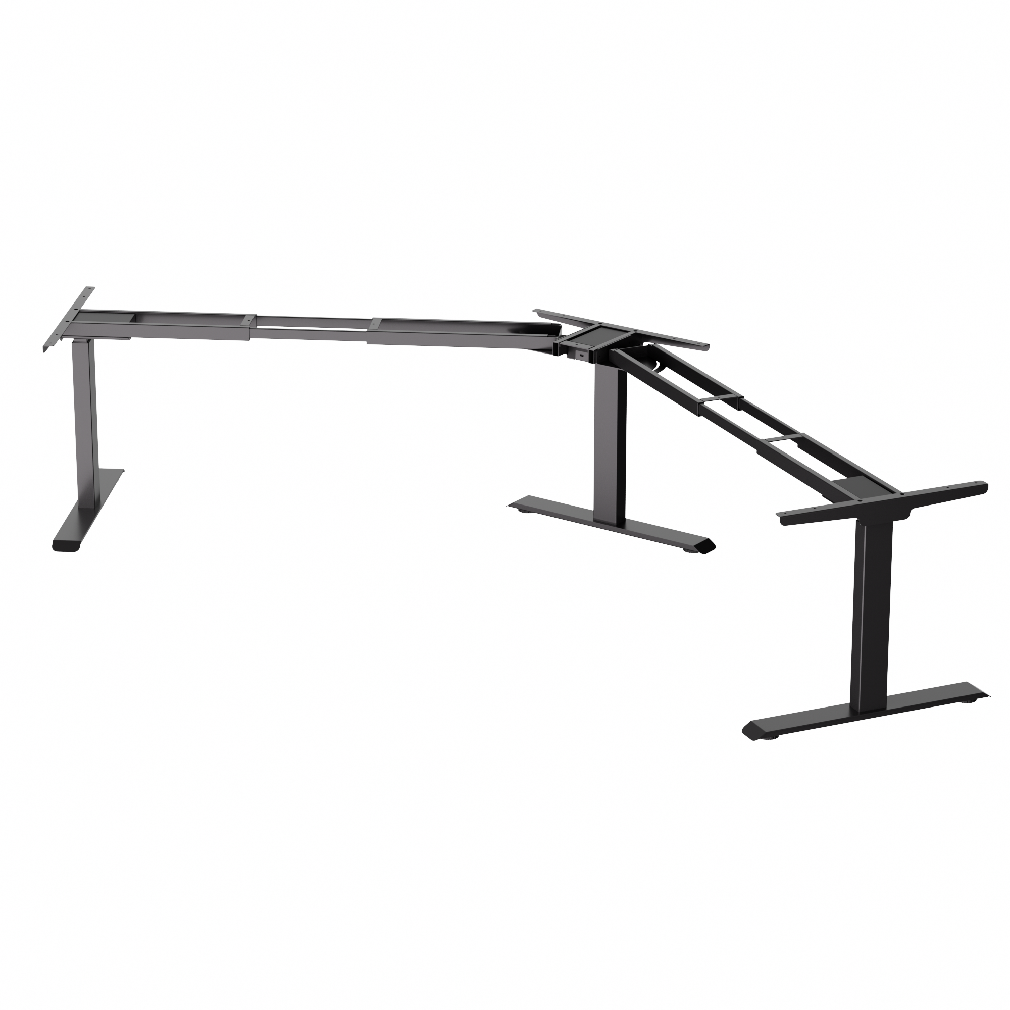מנגנון רגליים תלת-מנועי מודולרי STANDLY H3 בצבע שחור – תמונה 2
