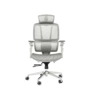 כיסא ארגונומי רשת מלא עם גב מפוצל STANDLY LUXE בצבע אפור