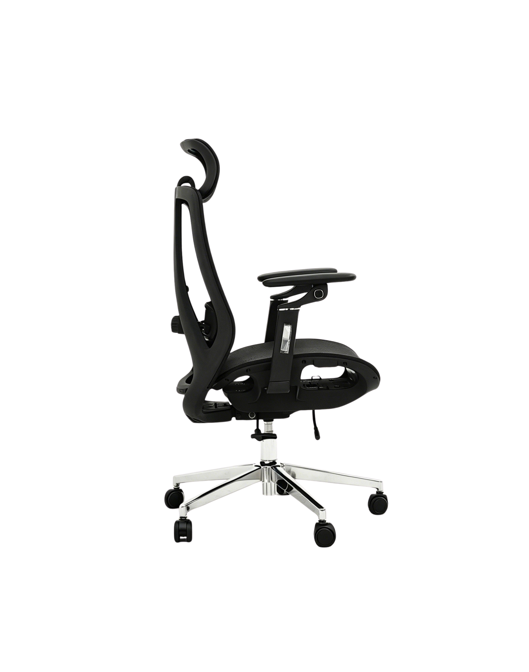 כיסא ארגונומי רשת עם תמיכה מלאה STANDLY SUMMIT בצבע שחור – תמונה 4