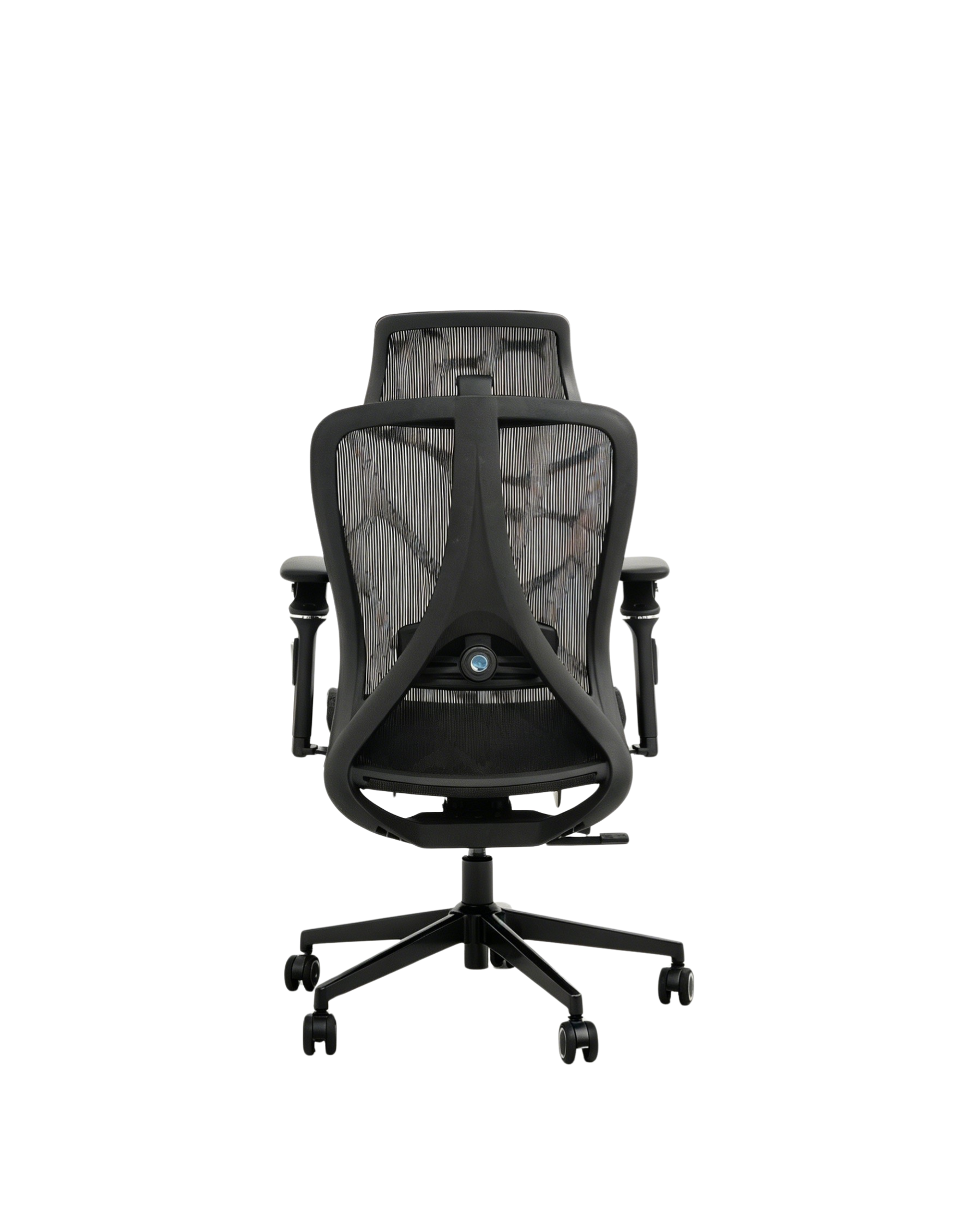 כיסא ארגונומי רשת עם תמיכה מלאה STANDLY SUMMIT בצבע שחור – תמונה 6